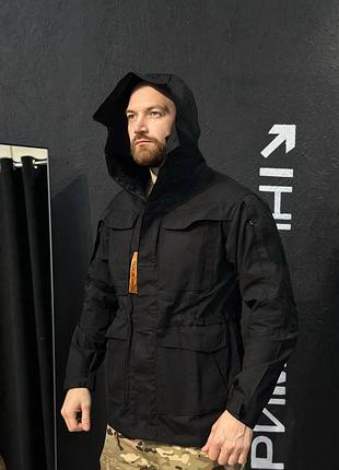 Літня тактична куртка м65 tactical series 5.0 чорна