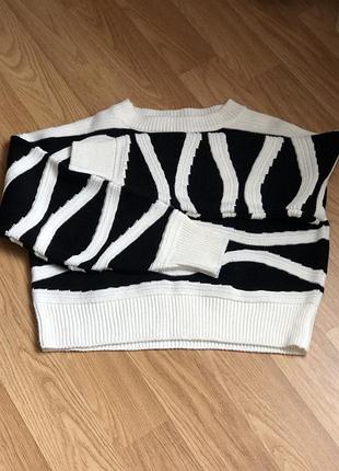 Теплый женский свитер 4