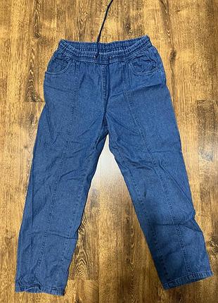 Штани брюки джинсові унісекс m l