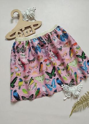 💛 ну очень красивая юбочка для девочки от бренда 💞 next / бумажная бирка потерялась /