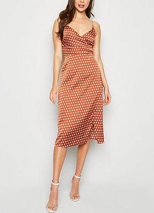 Сукня - сарафан в горошок
