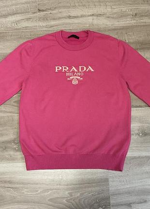 Рожевий светр prada розмір s-m