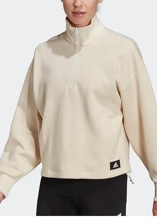 Спортивний світшот adidas future icons оригінал на блискавці великий розмір xl - xxl - 3xl