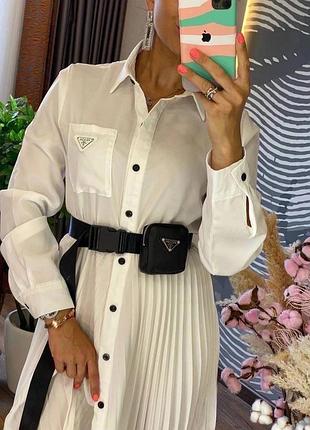 Сукня з поясом