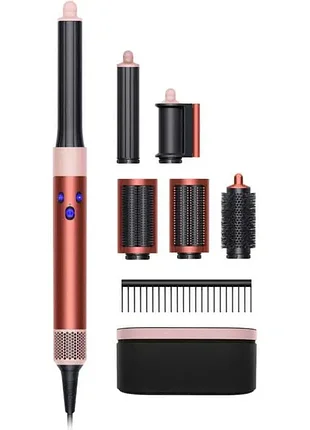 Стайлер dyson hs05 airwrap complete long strawberry bronze/blush pink