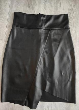 Юбка женская экокожа