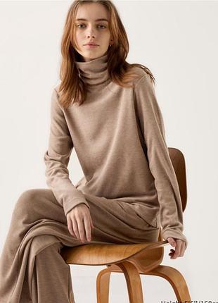 Флисовая водолазка термотоп heattech uniqlo