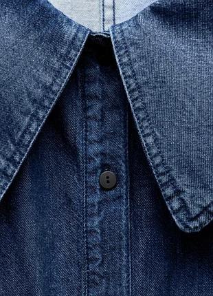 Нова колекція! джинсова силуетна сукня/плаття/сарафан zara.3 фото
