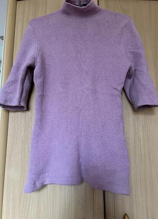 Гольфик из шерсти водолазка