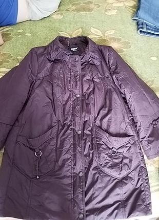 Жіноча куртка великого розміру 58