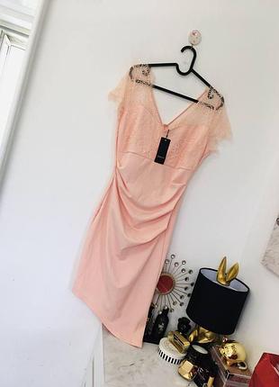 Новое персиковое платье от sheilay м