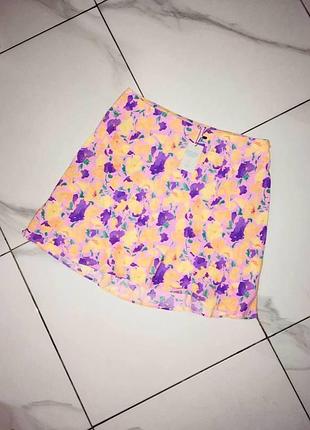 Новая юбка в цветочек primark м