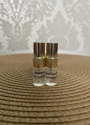 Пробники 1 мл attar collection musk kashmir і annabella