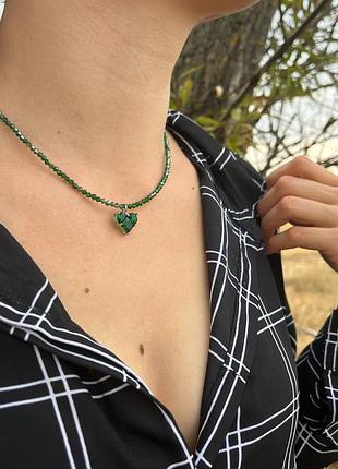 Чокер "сердце"