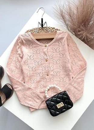 Свитер на пуговицах бабочки h&amp;m
