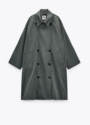 Тренч оврсайз zara