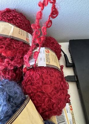 Пряжа мохер 97% mohair2 фото