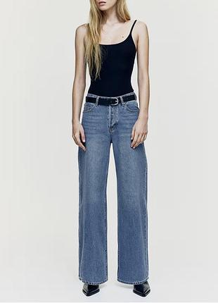 Джинси широкі палаццо від h&m