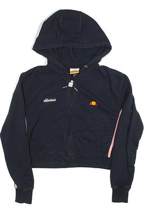 Чорне кроп-худі ellesse (жін.)