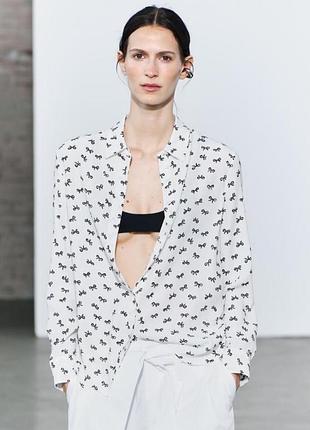 Zara блуза рубашка