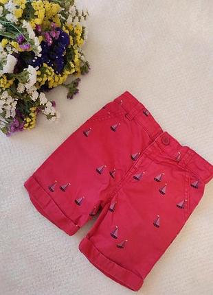 Джинсовые шорты для мальчика 12-18 мес. шортики детские