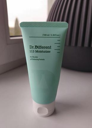 Крем на ламелярній емульсії для проблемної шкіри dr.different 113 moisturizer
