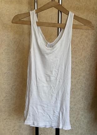 Майка в рубчик