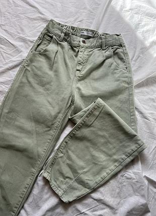 Світло зелені джинси zara