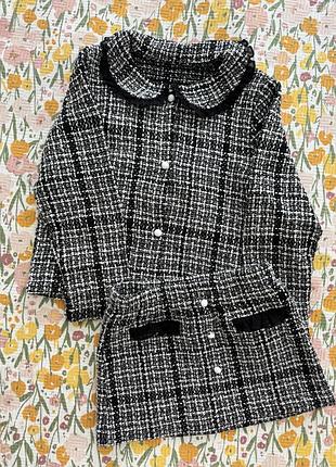 Твидовый костюм