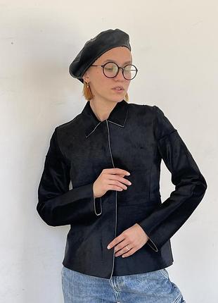 Пиджак из натурального меха