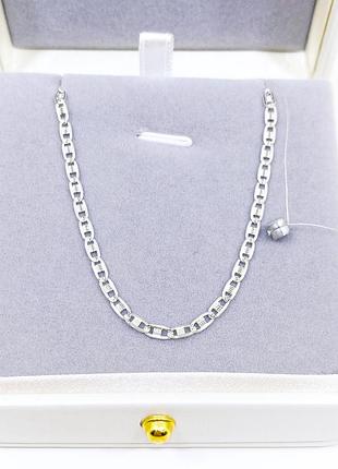 Ожерелье колье цепь цепочка широкая серебро 925 проба новые с биркой