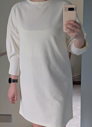 Минималистичное платье mango прямого кроя