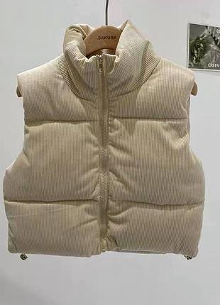 Женская жилетка в пяти цветах