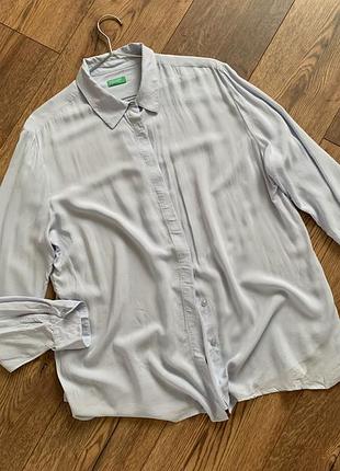 🔥 1 + 1 = 3🔥 жіноча базова блакитна сорочка