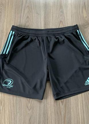Мужские спортивные шорты с принтом adidas leinster