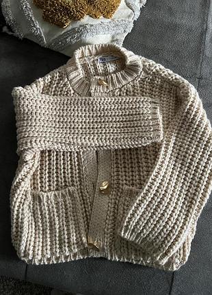 Кофта кардиган zara