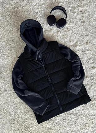 Чоловічий комплект жилетка+худі на весну преміум якості на кожен день