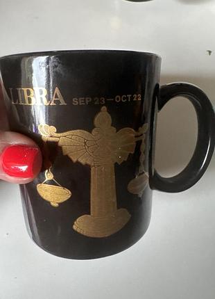 Чашка знак зодиака весы