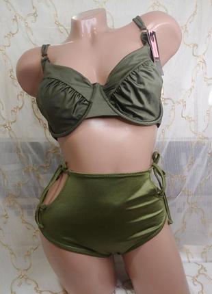 75f/s-m наборный раздельный купальник h&m/hunkemoller новый