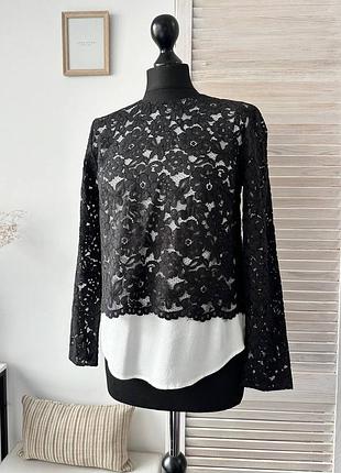 Блуза мереживна h&m