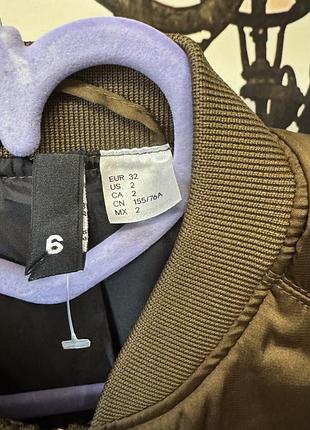 Куртка бомбер h&m 2