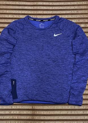 Кофта silhouette nike running hoodie спортивна бігова на молнії