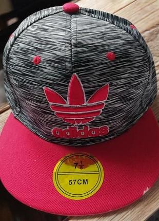Кепка реперка бейсболка снепбек adidas 54-58 см