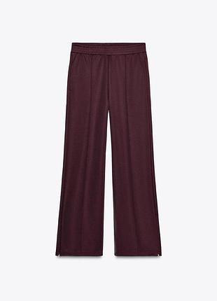 Брюки с молниями zara
