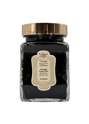 Чорне мило з евкаліптом la sultane de saba authentic eucalyptus black soap