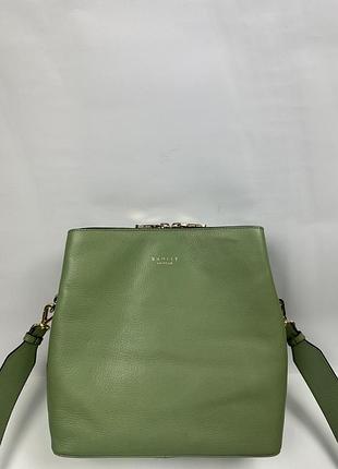 Англия! кожаная фирменная сумка на/ через плечо radley