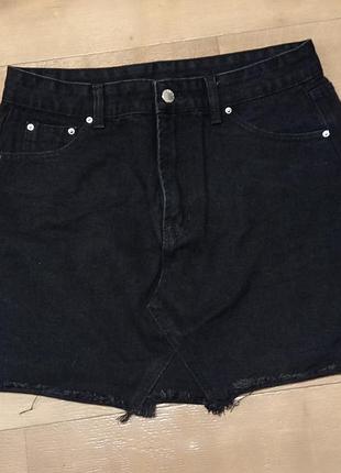 Юбка джинсова
