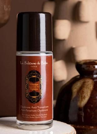 Изысканный аюрведический дезодорант la sultane de saba anti-perspirant deodorant ayurvedique
