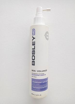 Bosley, питательный несмываемый спрей для объема волос б/у 190 мл