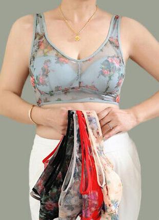 М'який сітчастий повсякденний комфортний бюстгальтер, 4xl.